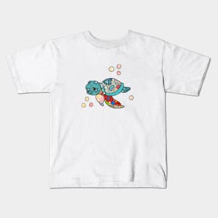 Wasserschildkröte Kids T-Shirt